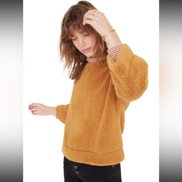 Madewell Superfurry Pullover Sweater - Picture 1 of 13